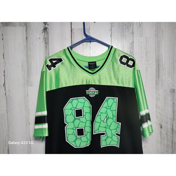 Tmnt Teenage Mutant Ninja Turtles Football Jersey #84 Large Nickelodeon - Picture 4 of 7